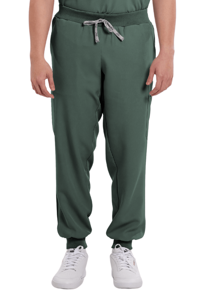 Luxe® Knitted Jogger Men Scrub Pants