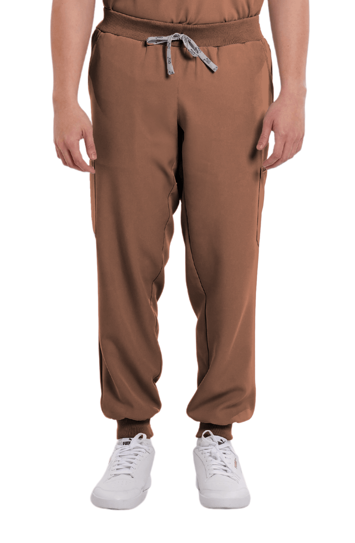 Luxe® Knitted Jogger Men Scrub Pants