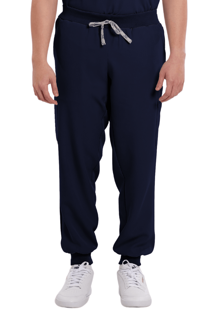 Luxe® Knitted Jogger Men Scrub Pants