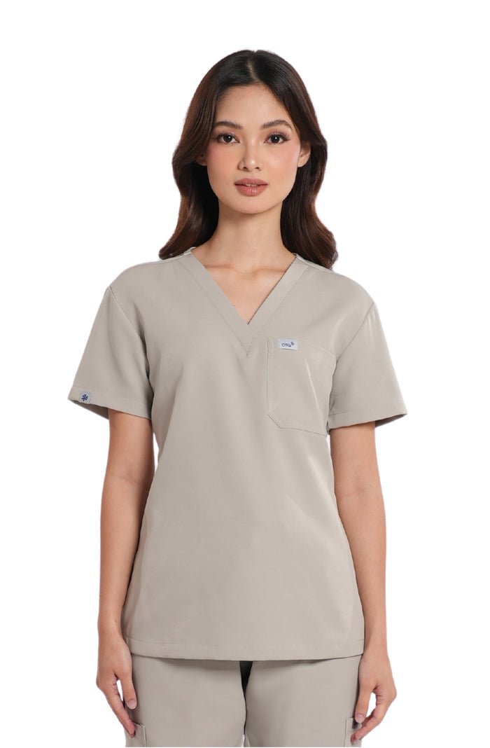 Luxe® V-Neck Women Scrub Top
