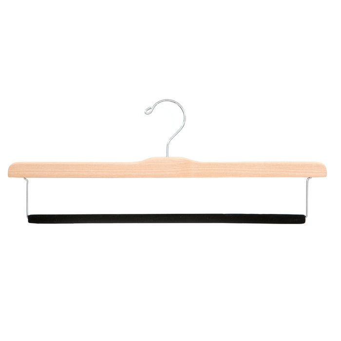 A Luxury Wooden Felted Trouser Bar Hanger (Set of 5) by KirbyAllison.com.