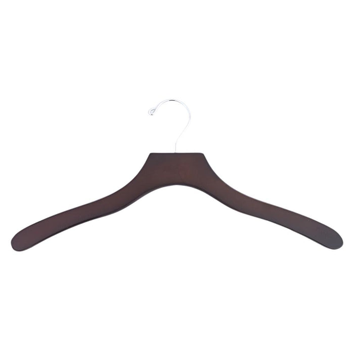 KirbyAllison.com's Luxury Wooden Shirt Hanger (Set of 5) on a white background.