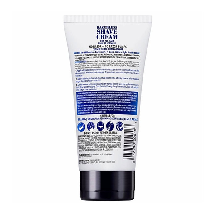 magic Cream Shave [Regular Strength] 6oz