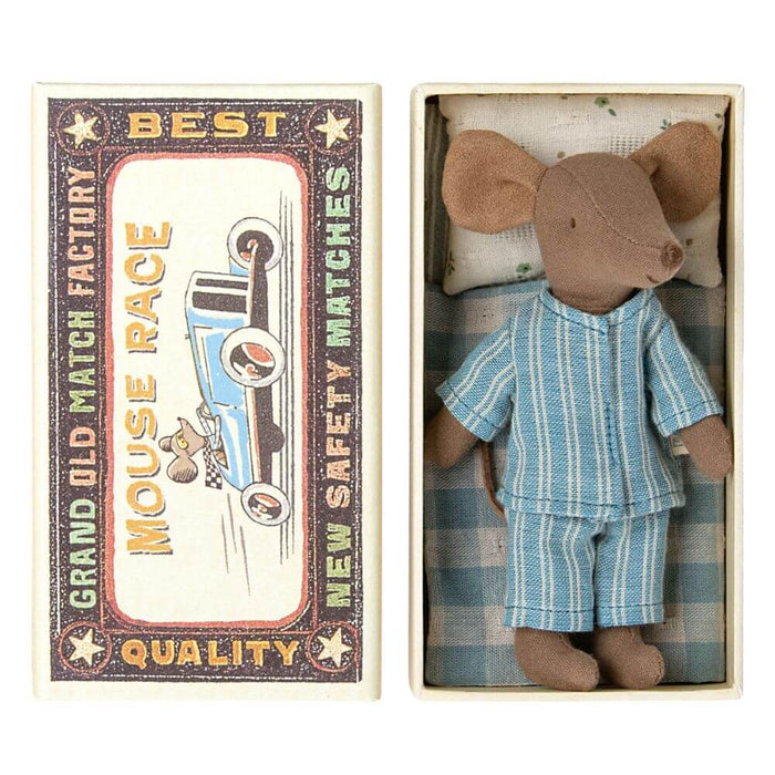 Maileg Mouse Big Brother Brown in Box
