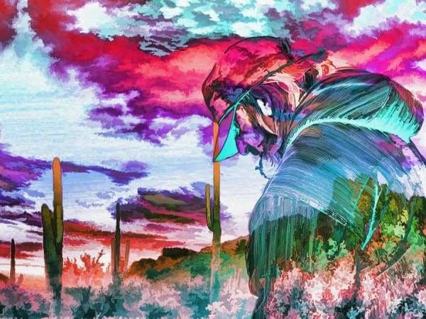 Landscape Diamond Painting Kit - Man Of Constant Sorrow-Square 15x20cm- - Paint With Diamonds