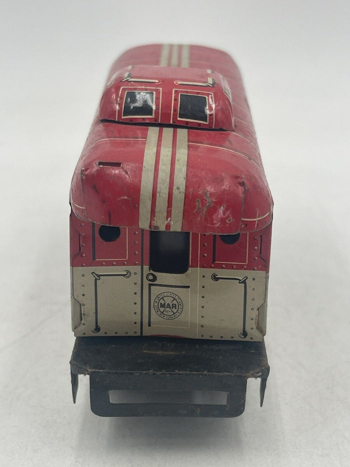 Marx Trains 553 Santa Fe Tanker (2)/NYC 20102 Caboose/Union Pacific Coal Tender