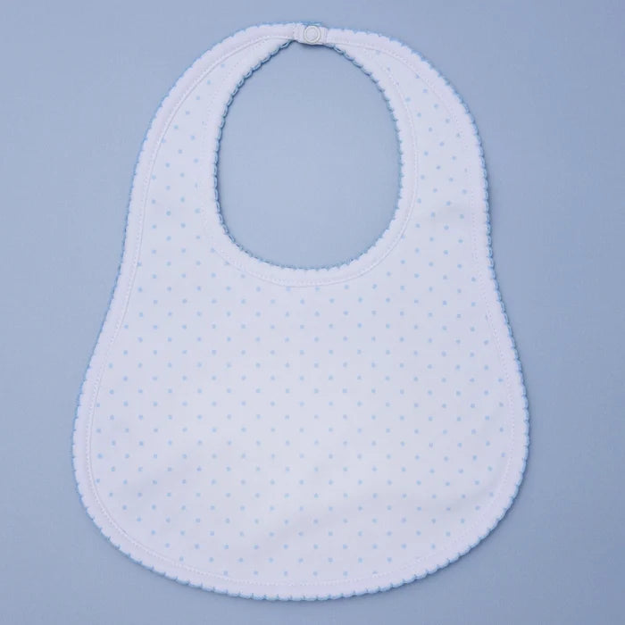 MB Mini Dots Bib-Blue