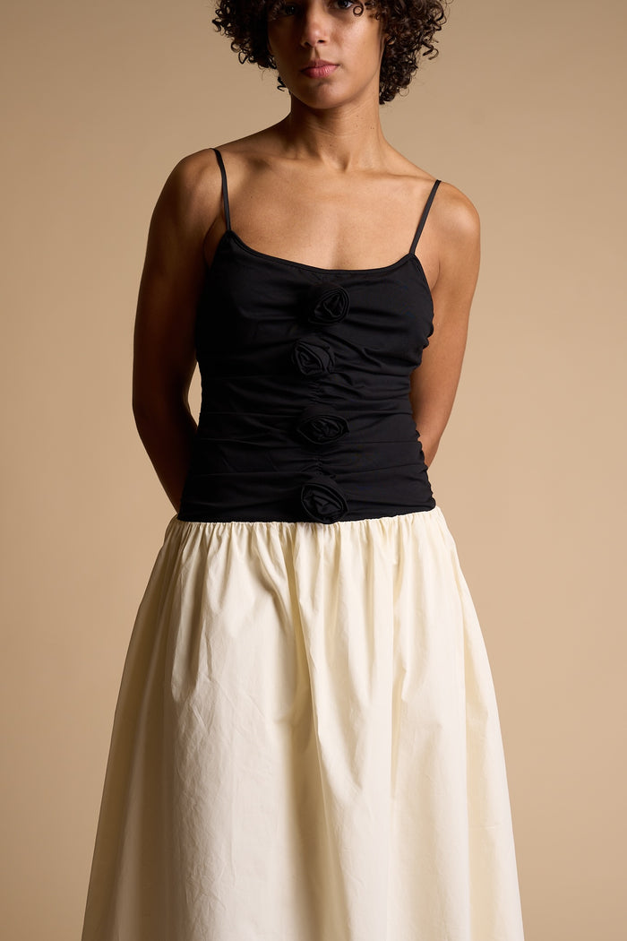 Meadow Mixed Media Dress