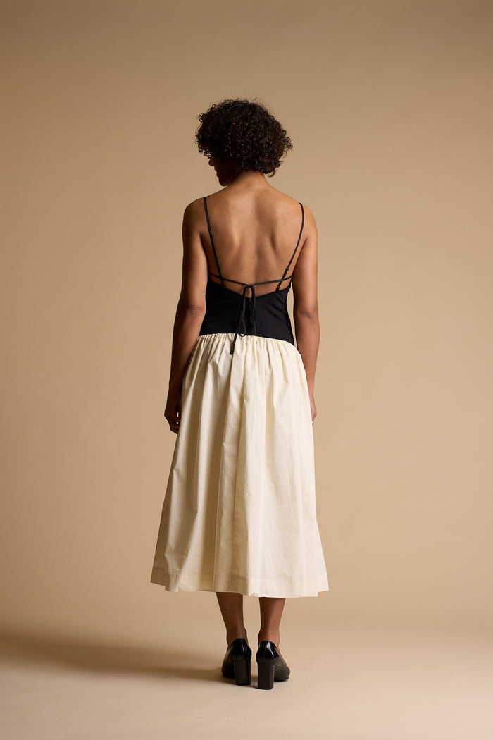 Meadow Mixed Media Dress