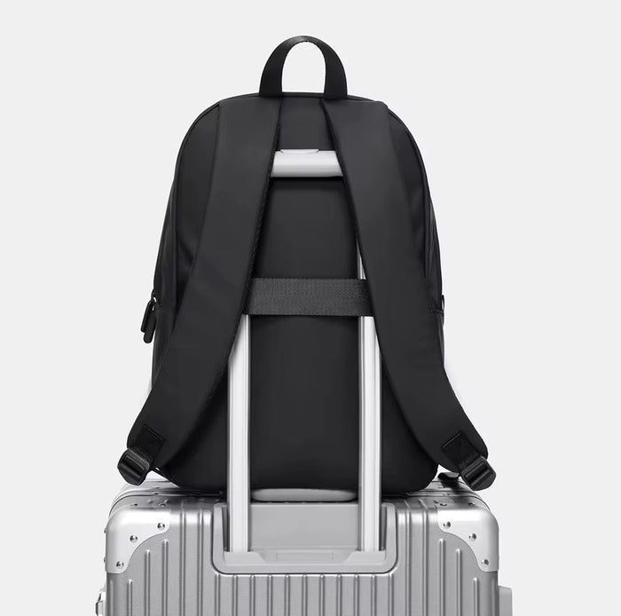Meiyanuo Simple Casual Backpack | Waterproof | Luggage Strap | Laptop Bag | Travel & School | Unisex