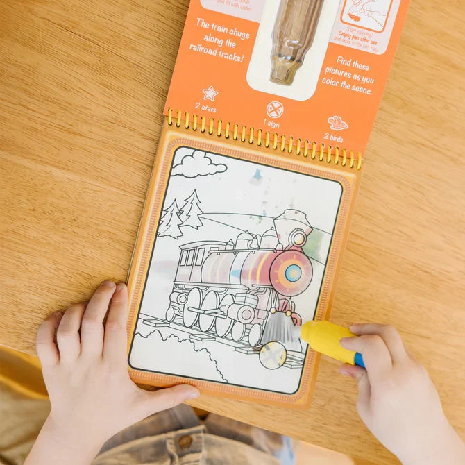Melissa & Doug Water WOW! Water Reveal Pad - Vehicles