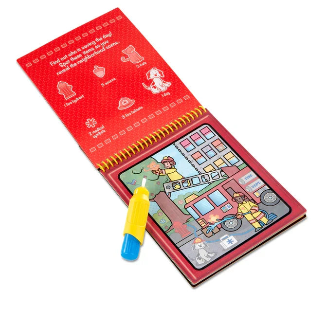 Melissa & Doug Water WOW! Water Reveal Pad - Vehicles