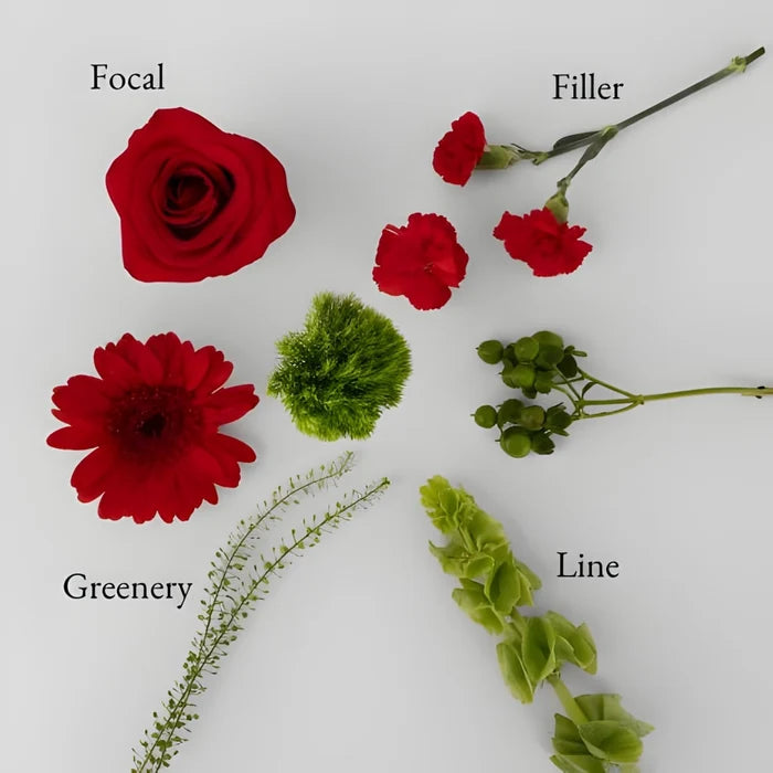 Merry And Bright Bouquet Bar Flower Kit Apron - Image