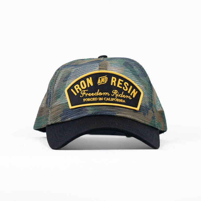 Mesh Hat | Camo | Iron & Resin