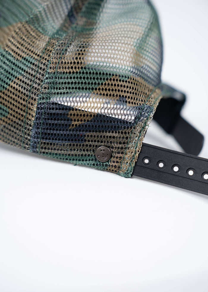 Mesh Hat | Camo | Iron & Resin