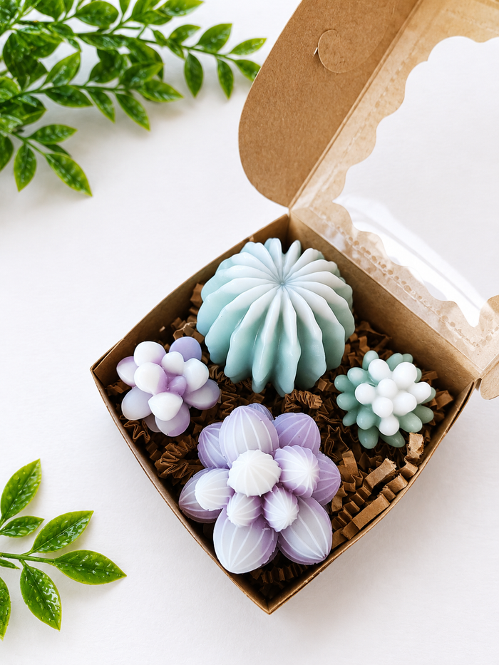 Mini Succulent Soap Garden