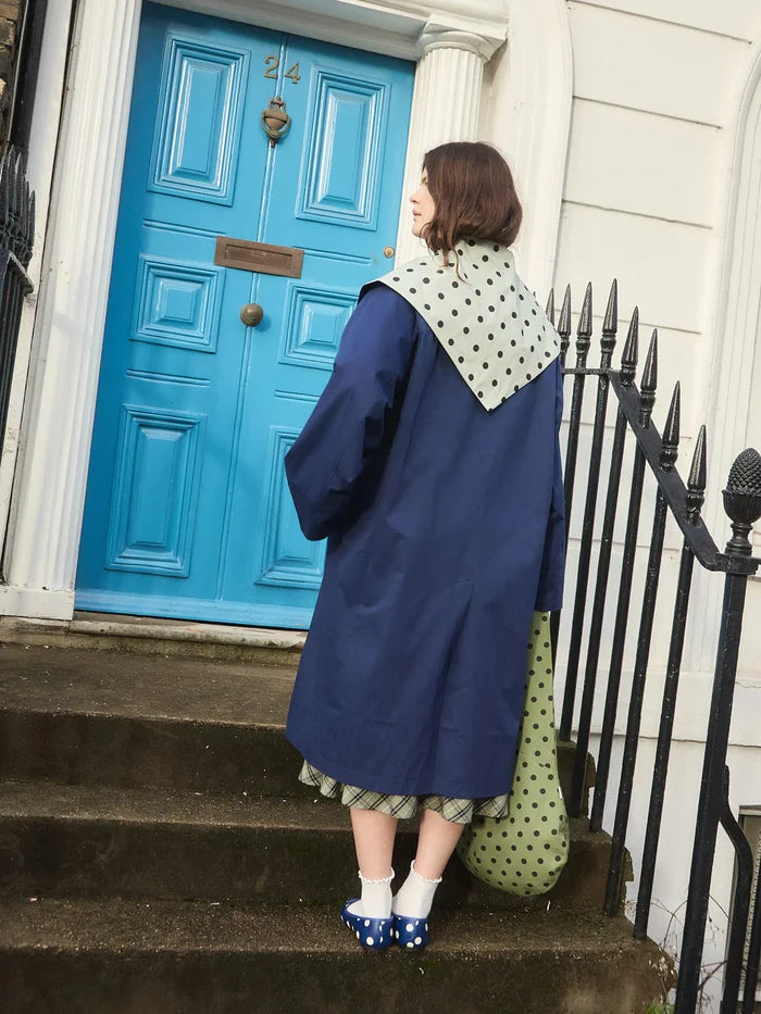 Mint Chip Dot Olson Trench