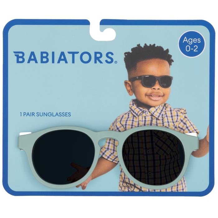 Mint Green Keyhole Kids Sunglasses
