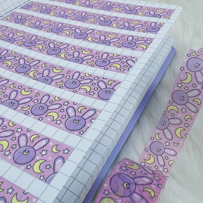 Moon Prism Bunnies Washi Tape | 15M