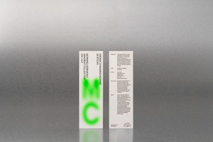 Morning Ceremony Gradient Scent Changing Incense