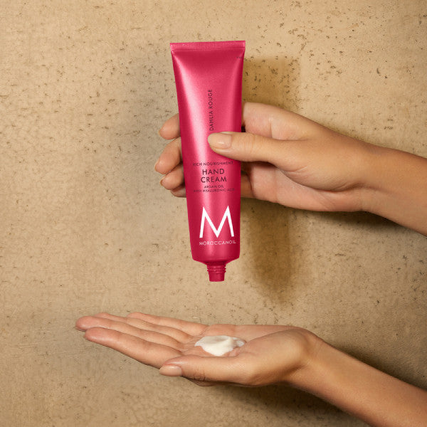 Moroccanoil Hand Cream 100ml - DAHLIA ROUGE
