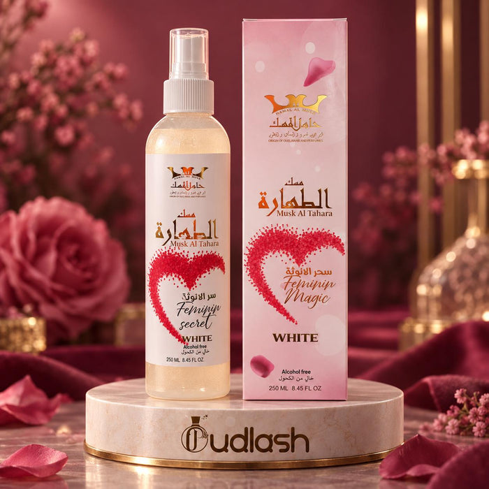 Musk Al Tahara Feminine Magic White Body Mist