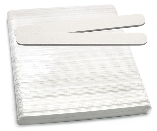 Nail Files Jumbo 50pc White
