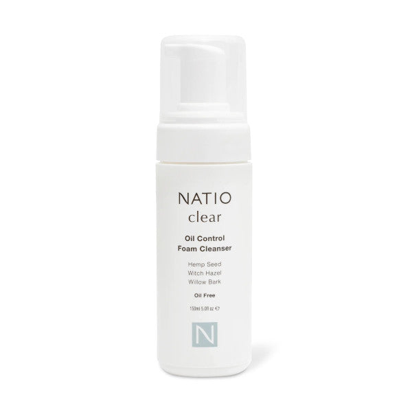 Natio Clear Oil Control Foam Cleanser 150ml