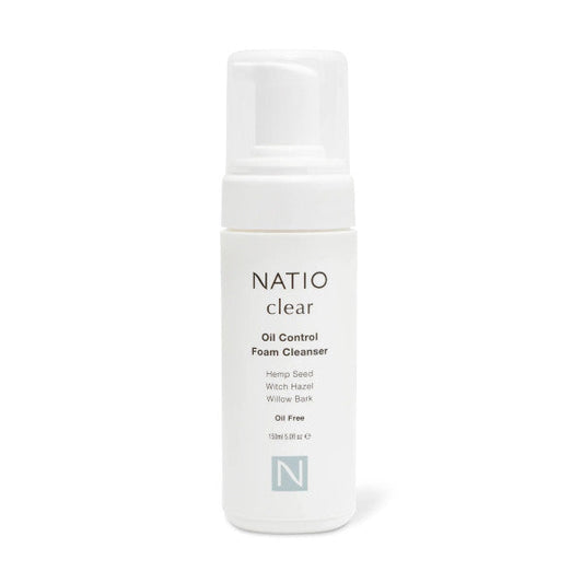 Natio Clear Oil Control Foam Cleanser 150ml