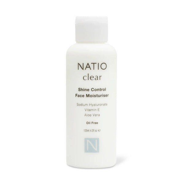 Natio Clear Shine Control Face Moisturiser 125ml