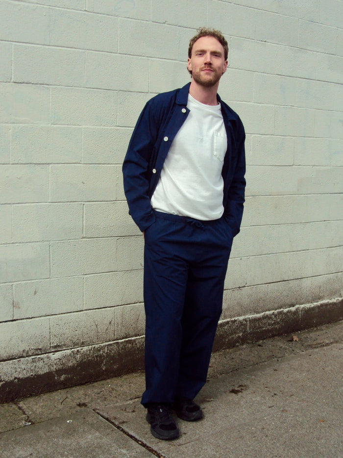 Navy Easy Chef Pant