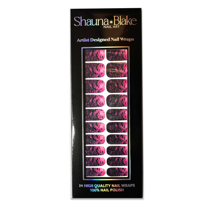 Neon Nightwing Nail Wraps (PEARL)
