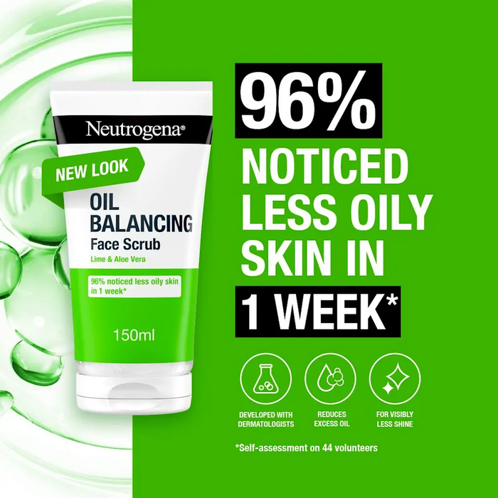 Neutrogena Oil Balancing Face Scrub for Oily Skin - 150ml