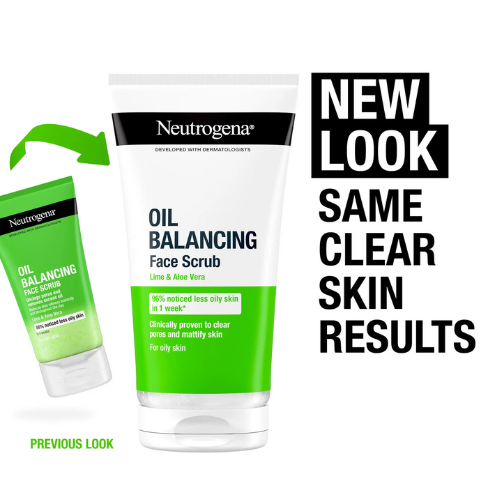 Neutrogena Oil Balancing Face Scrub for Oily Skin - 150ml
