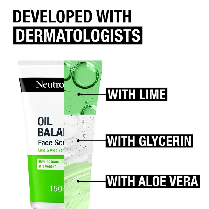 Neutrogena Oil Balancing Face Scrub for Oily Skin - 150ml