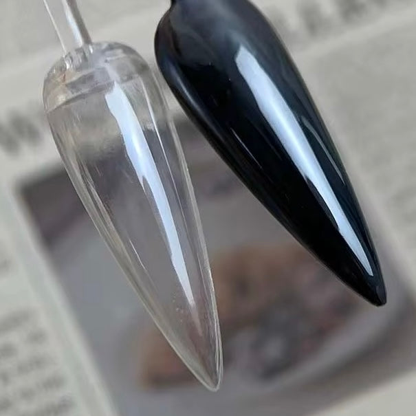New 2026 EXTREME Clear Chrome Powder Nail Art