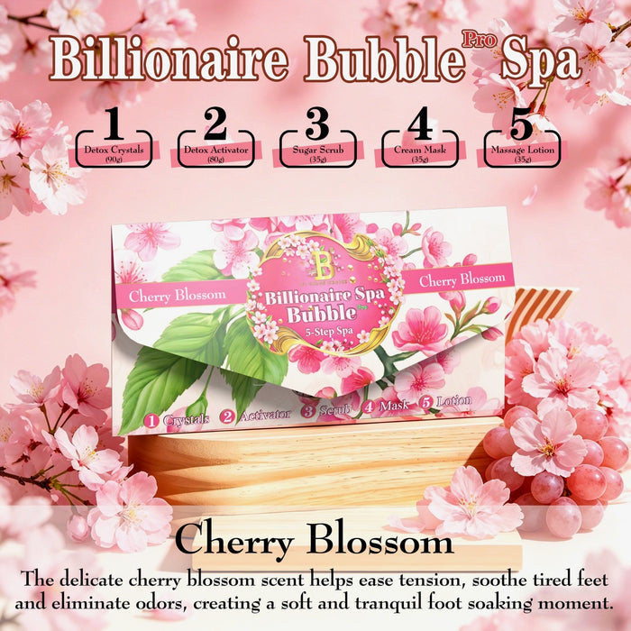 New 5 Steps Bubble Pedicure Deluxe Billionaire