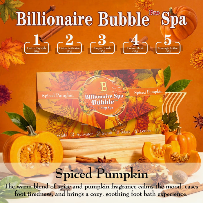 New 5 Steps Bubble Pedicure Deluxe Billionaire
