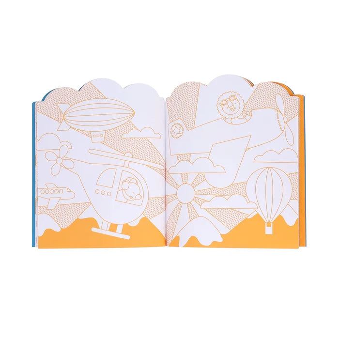 *NEW* Coloring Book + Stickers: Vehicles