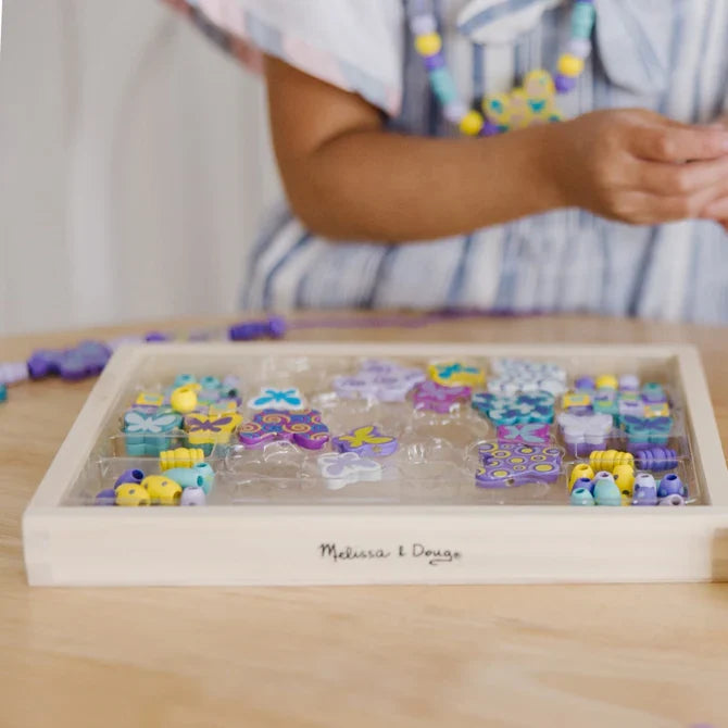 *NEW* Melissa & Doug Created by Me! Wooden Bead Kit - Butterfly Beads