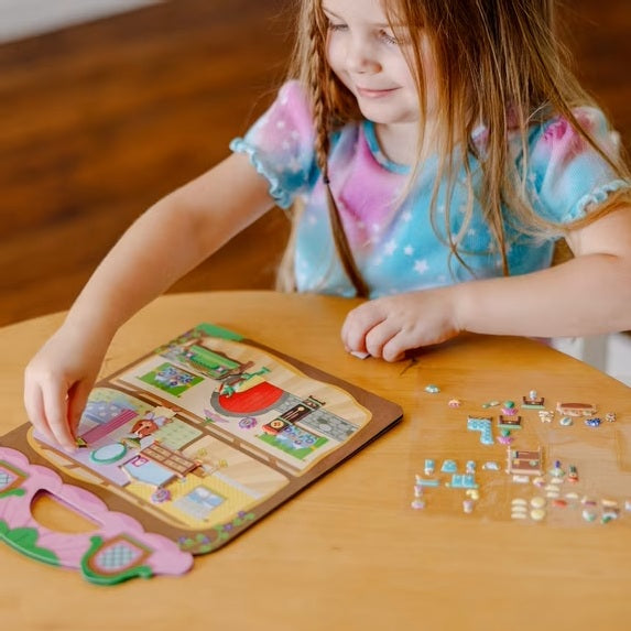 *NEW* Melissa & Doug Puffy Sticker Play Set - Chipmunk House