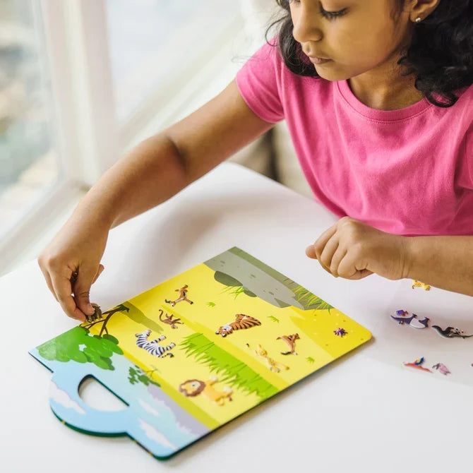 *NEW* Melissa & Doug Puffy Sticker Play Set - Safari