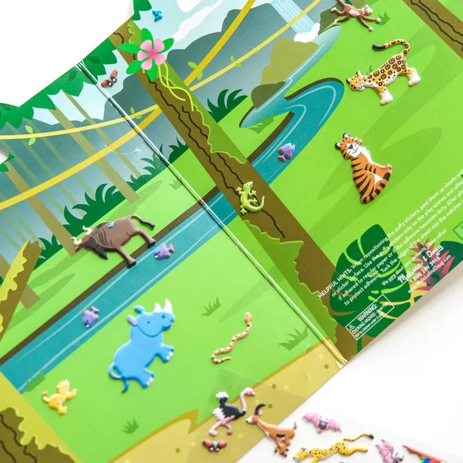 *NEW* Melissa & Doug Puffy Sticker Play Set - Safari