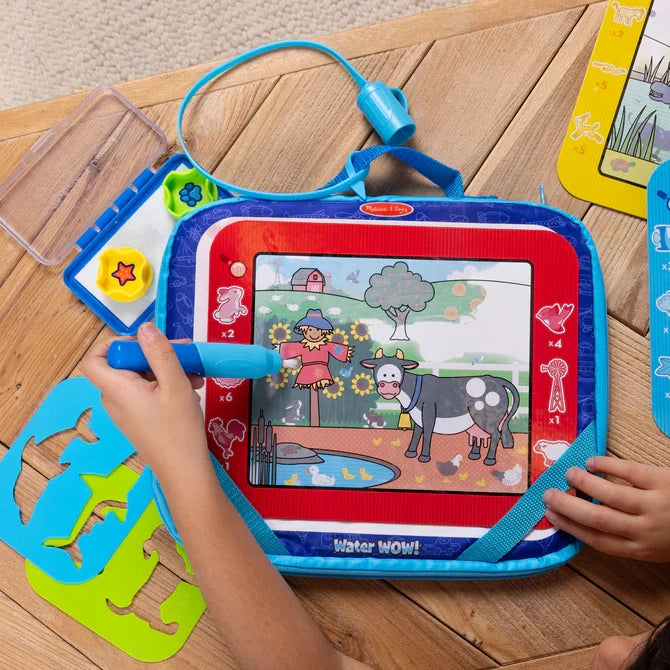 *NEW* Melissa & Doug Water WOW! Take-Along Multi-Activity Drawing Set