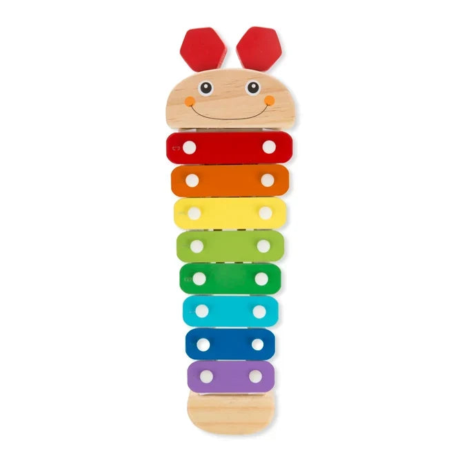 *NEW* Melissa & Doug Wooden Caterpillar Xylophone