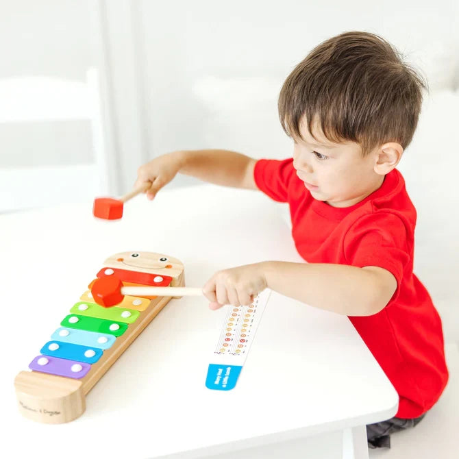 *NEW* Melissa & Doug Wooden Caterpillar Xylophone