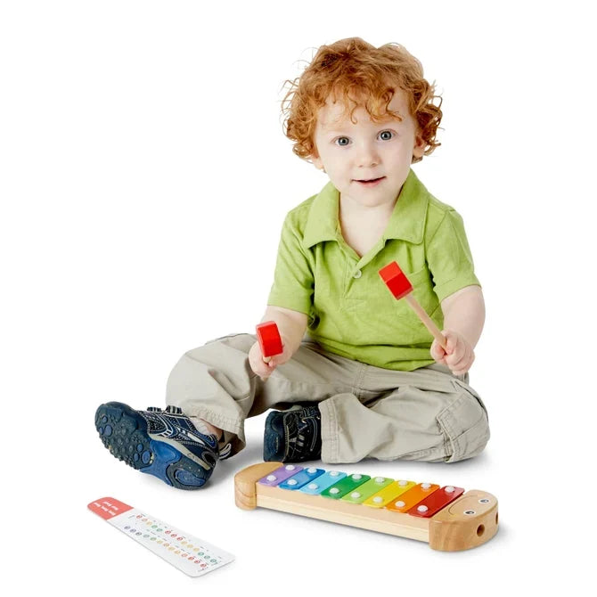 *NEW* Melissa & Doug Wooden Caterpillar Xylophone