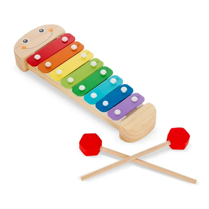 *NEW* Melissa & Doug Wooden Caterpillar Xylophone