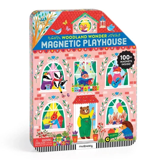 *NEW* Mudpuppy Magnetic Playhouse: Woodland Wonder