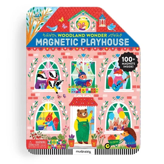 *NEW* Mudpuppy Magnetic Playhouse: Woodland Wonder